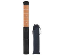 Chitarra Portatile 6 Corde, Mini Chitarra da Viaggio Strumento di Allenamento, Pocket Guitar per Principianti Esercitati Accordi Scale