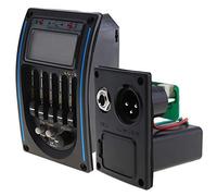 Chitarra preamplificatore preamplificatore equalizzatore EQ pickup LC5 Band Tuner sintonizzatore con display LCD e controllo del volume per chitarra acustica elettrica acustica kit completo