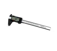 Chitarra Riparazione Kit Calibro Per La Fabbricazione Di Chitarre In Fibra Di Carbonio Plastica/acciaio Inossidabile Display Digitale A LED Calibro Elettronico Per Lo Spessore(Black)
