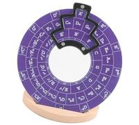Chitarra Riparazione Kit Cerchio Delle Quinte Ruota Per Accordi Per Chitarra Ruota In Lega Di Alluminio Con Borsa Portaoggetti Strumento Per Imparare A Suonare La Chitarra(Purple)