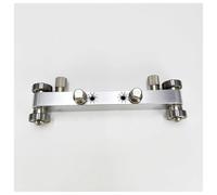 Chitarra Riparazione Kit Strumento di Levigatura Regolabile per Capotasto della Chitarra Elettrica Fai da Te per Riparare Il Ponte del Capotasto(Silver)