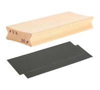 Chitarra Riparazione Strumenti Blocco Levigante Per Chitarra Blocco Levigante A Doppio Scopo Per Livellare I Tasti Del Raggio Strumento Per Livellare I Tasti Della Tastiera Del Raggio(9 in 20in)