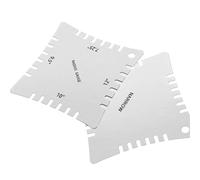 Chitarra Riparazione Strumenti Kit Di Strumenti Di Misura Per Liutaio Di Chitarra Set Di Righelli Per L'azione Delle Corde Calibro Per Raggio Sotto Le Corde Strumenti Di Riparazione Comodo Da Riporre