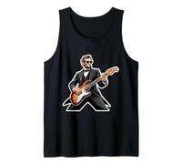 Chitarra Rockin President American Independence Day USA Cool Canotta