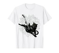 Chitarra SciFi Cats Rock Maglietta