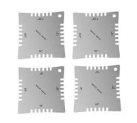 Chitarra Set Up Liutaio Strumento String Azione Chitarra Dentellato Radius Gauges Per Basso Elettrico Acustico Eleguitar String Action Gauge Impostare Strumento Liutaio