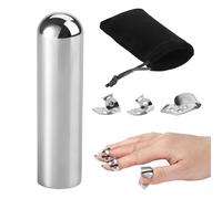 Chitarra Slides Electric, Stainless Steel Guitar Slide, Solid Round Nose