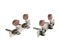 Chitarra String Button Tuning Peg Key Tuners Marrone Per Chitarra Ukulele A 4 Corde Piroli Accordatura per Chitarra