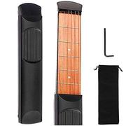 Chitarra tascabile digitale corda Trainer principiante pratica strumento/portatile con uno schermo girevole accordi grafico