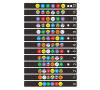 Chitarra Tastiera Scale Adesivi Aiuto Principianti Accessori Esercizio Per Apprendimento Accelerato E Memoria Tastiera Adesivo