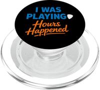 Chitarra Tempo Perso Traccia del Tempo Chitarrista Umorismo Flusso Musica PopSockets PopGrip per MagSafe