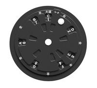 Chitarra Teoria Musica Pratica Ruota in Lega di Alluminio Design Portatile Semplifica le modalità di scala e le relazioni di accordi Strumento di educazione musicale