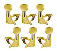 Chitarra Tuners 3 Destra+3 Sinistra 1:14 Chitarra Stringa Chitarra Tuning Chiavi Pegs Kit Chitarra Testa Macchina Set di Ricambio