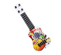 Chitarra Ukulele Per Bambini - Mini Chitarra A 4 Corde | Ukulele Per Bambini Anti-impatto Per Principianti, Giocattolo Per L'apprendimento Musicale, Strumento Per L'educazione Precoce, Strumento Per L