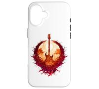 Chitarra Vintage | Chitarrista Band | Chitarristi Custodia per iPhone 16