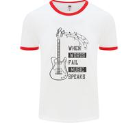 Chitarra When Parole Fallire Musica Parla Uomo Ringer