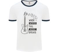 Chitarra When Parole Fallire Musica Parla Uomo Ringer