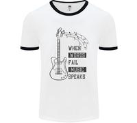 Chitarra When Parole Fallire Musica Parla Uomo Ringer