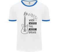 Chitarra When Parole Fallire Musica Parla Uomo Ringer