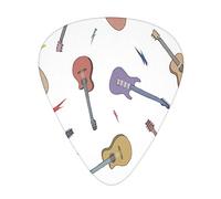 Chitarre Acustiche Country Music Songs Sottili Media e Heavy Gauge Plettri per Basso Chitarre Acustiche Elettriche (12 Conteggio)