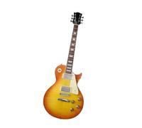 Chitarre Elettriche Adulti Chitarra Elettrica Cherry Gradient Con Corpo In Tiglio