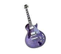 Chitarre Elettriche Adulti Chitarra Elettrica Con Corpo Solido Top In Acero E Finitura Viola Sfumata Interruttore Single Coil