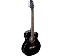 Chitarre Western, Nero Con Pick-Up