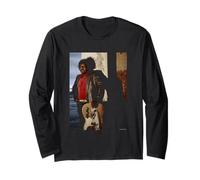 Chitarrista Americano Blues Albert Collins di Michael Grecco Maglia a Manica