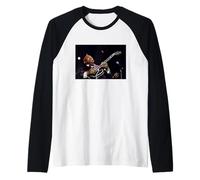 Chitarrista Blues BB King Summer Pops Festival 2002 Maglia con Maniche Raglan