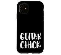 Chitarrista Chick Rock Jazz Blues Indie Musica Country Musicista Custodia per iPhone 11