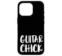 Chitarrista Chick Rock Jazz Blues Indie Musica Country Musicista Custodia per iPhone 16 Pro