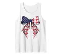 Chitarrista Chitarrista 4 luglio Bandiera Americana Patriottica Canotta