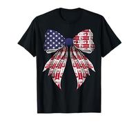 Chitarrista Chitarrista 4 luglio Bandiera Americana Patriottica Maglietta