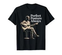 Chitarrista Classico Postura della Chitarra Tecnica Classica Maglietta