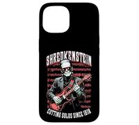 Chitarrista Frankenstein Shredkenstein Chitarra Elettrica Musica Custodia per iPhone 15