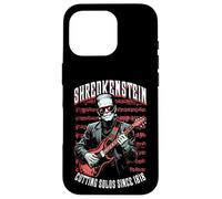 Chitarrista Frankenstein Shredkenstein Chitarra Elettrica Musica Custodia per iPhone 16 Pro