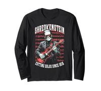 Chitarrista Frankenstein Shredkenstein Chitarra Elettrica Musica Maglia a Manica