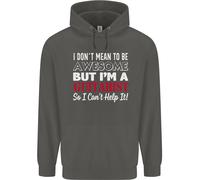 Chitarrista i Don'T Mean To Be Stupenda Chitarra Bambini Felpa con Cappuccio