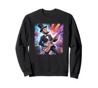 Chitarrista presidenziale Abe Lincoln Rocks Felpa