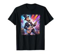 Chitarrista presidenziale Abe Lincoln Rocks Maglietta