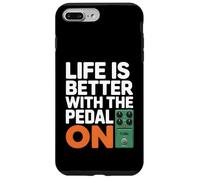 Chitarristi Attrezzatura per chitarra e collettori di pedali per effetti Overdrive Custodia per iPhone 7 Plus/8 Plus