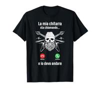 Chitarristi Rock Mia Chitarra Elettrica Sta Chiamando Maglietta