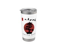 Chito Ryu - Uniforme da karate/karate/bonsai Bicchiere termico in acciaio inox doppia parete