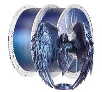 Chitu Systems Conjure Chameleon PLA Filamento per Stampante 3D, Filamento da 1,75 mm, Colore che Cambia con la Luce, Blu/Verde/Viola/Oro Galattico Lucido, 1 kg/2,2 libbre (A-Blu Galattico-2 kg)
