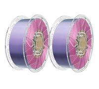 Chitu Systems Conjure Silk PLA Filamento a doppio colore, filamento blu cielo rosa, diametro 1,75±0,02 mm Filamento per stampanti 3D 2x1KG/4,4lb
