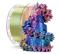 Chitu Systems Conjure Silk PLA Filamento per stampante 3D, filamento a tre colori da 1,75 mm, filamento di seta rosso giallo blu per stampa 3D 1KG/2,2lb (C-Silk PLA-Red Yellow Blue-1kg)