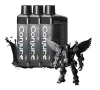 Chitu Systems Plastica simile all'ABS, stampante 3D Conjure Resin ad asciugatura rapida, ad alta precisione, non fragile, nero, 3 x 1000 g