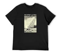 CHITUMA Molchat DOMA Etazhi Classic Breathable T Shirt Black M