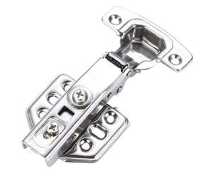 Chiudi Cerniere per Armadi, Hardware Inossidabile Nascosto, Cerniere Sovrapposte a Chiusura Lenta, Accessorio per Porte di Mobili, Uso in Garage per Casa Appartamento Fattoria, Kit di Installazione Fa