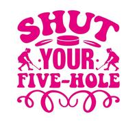 chiudi il tuo buco Adesivi decorativi in vinile 67.2x67.2cm Autoadesivo Rosa Rossa